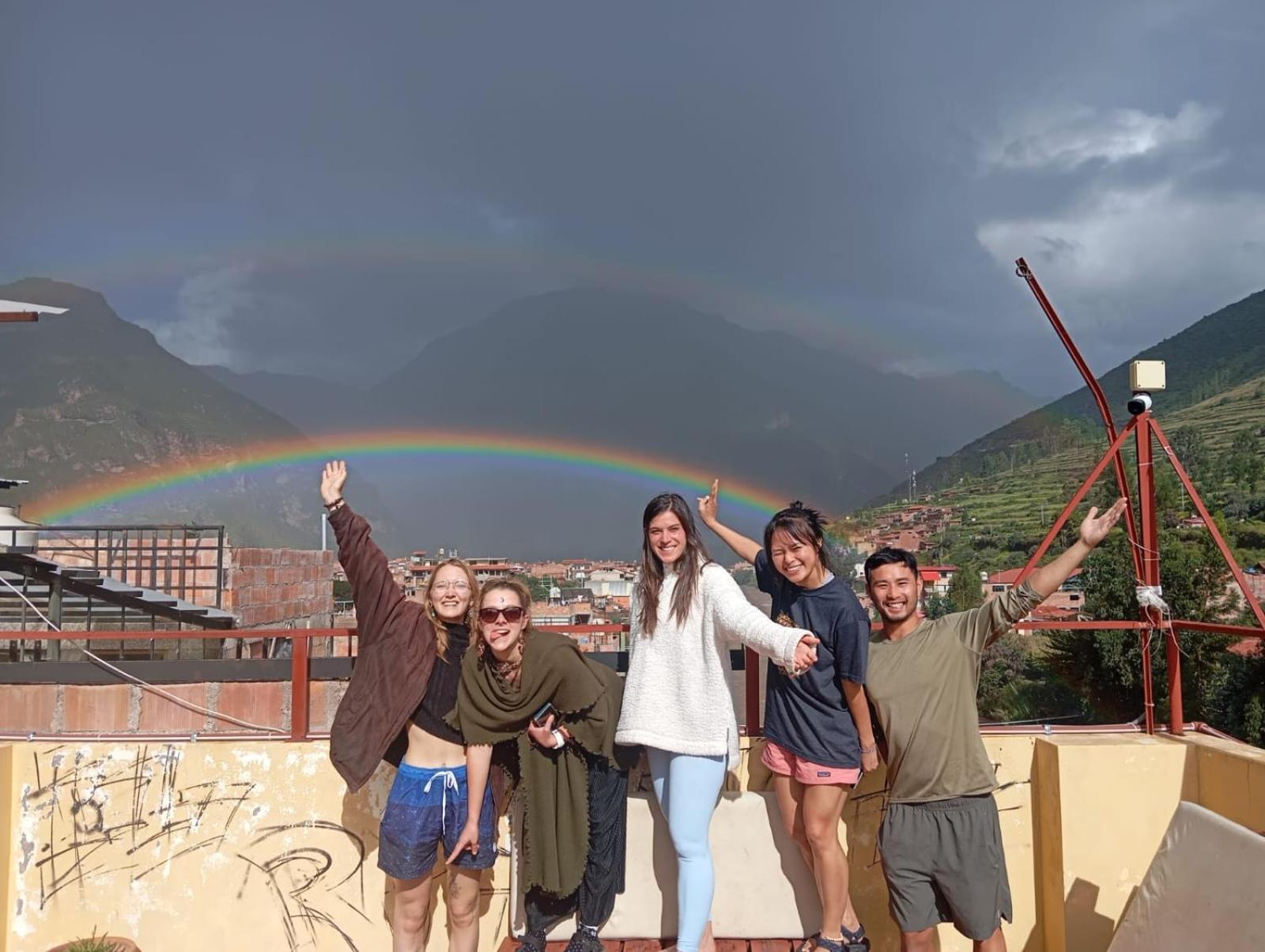 El Parche Rutero Hostel Pisac Bagian luar foto